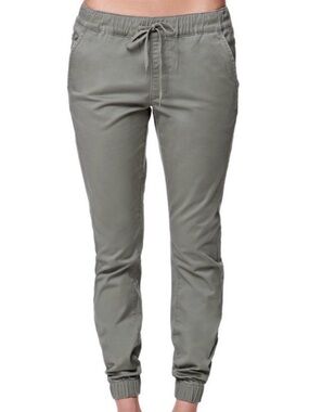 Bullhead Denim Co PacSun Army Green Cargo Joggers Drawstring Women’s M